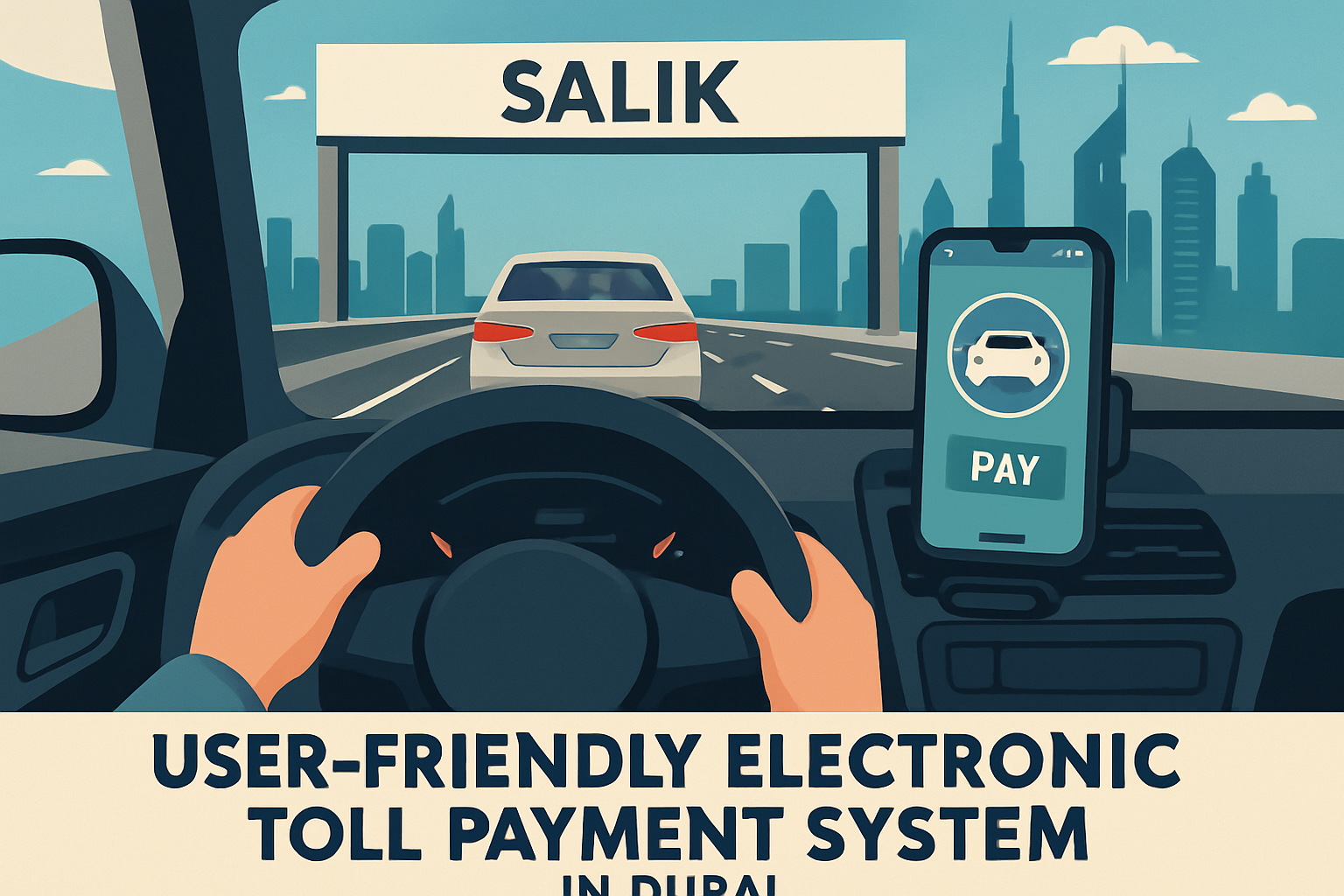 User-friendly electronic toll payment system in Dubai